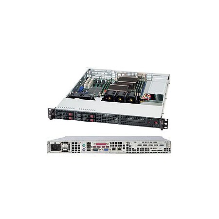 Supermicro 560W High-Efficiency Power Supply 80 Plus, Gold Level Certified, 4X CSE-111TQ-563CB
